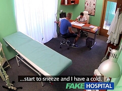 Mea Melone's hot role play at the fakehospital clinic ends with a messy facial