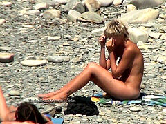 Spy vids of super-sexy youthfull nudist girls naked in the river