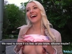 Public Agent Arousing tourist Helena Moeller is hungry for penis