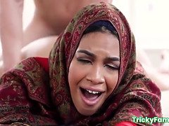 Arabisch, Pijpbeurt, Rondborstig, Sperma shot, Hardcore, Hd, Rijden, Tiener