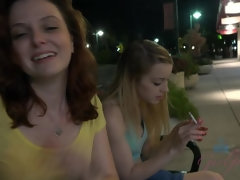 Two girls eat ice cream then take a bath in Sarasota