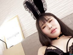 Kei Muto acts like a playboy bunny and gets fucked