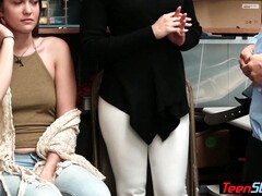 18 летние, Брюнетки, Две девушки, Реалити, Школьница, Молоденькие, Втроем, Сиськи