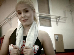 Rubia, Besar, Lesbiana, Lamidas, Coño, Afeitado, Adolescente