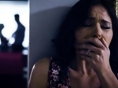 Rubia, Mamada, Ffm, Pajear, Afeitado, Adolescente, Trio, Tetas