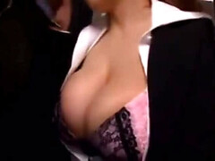 Asiático, Tetas grandes, Mamada, Corridas, Fetiche, Japonés, Público