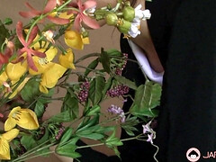 アジア人, デカ尻, デカパイ, 茶髪の, 指いじり, オナニー, 淫乱熟女, おもちゃ