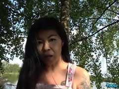 素人, フェラチオ, イく瞬間, バック, アウトドア, ハメ撮り, 公共