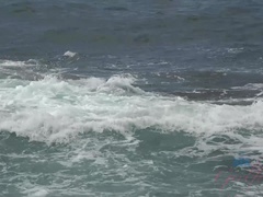Leie, Strand, Grosse titten, Bikini, Braunhaarige, Freundin, Jeans, Pov
