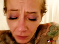 Anal, Gros seins, Blonde, Sucer une bite, Mature, Pov, Douche, Nénés