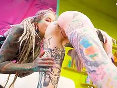 Hardcore Threesome Anal - Massive Gape, ATM and ATOGM
