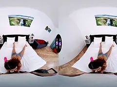 Sucer une bite, Brunette brune, Hd, Criant, Nénés