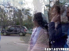 18 jaar, Enthousiasteling, Zwart, Fetisj, Hardcore, Likken, Tiener, Trio