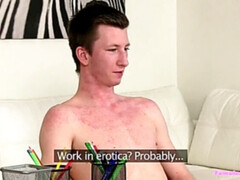 Enthousiasteling, Pijpbeurt, Sperma, Hondjeshouding, Vrouw, Likken, Kantoor, Speelgoed