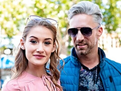 フェラチオ, 女 人男 人, キス, 自然山雀, 剃毛, ショートヘア, ティーン, 三人