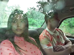 Amateur, Nana, Grosse bite, Gros seins, Sucer une bite, Mignonne, Public, Pute