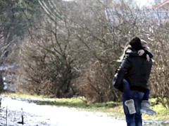 Petite girlfriend getting pussy fucked