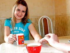 Arsch, Blondine, Blasen, Hundestellung, Küche, Pov, Rasiert, Jungendliche (18+)