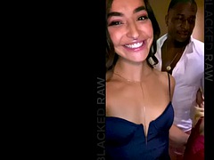 Noire, Sucer une bite, Double pénétration, Noir ébène, Petite amie, Interracial, Chevaucher, Plan cul à trois