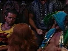 Leie, Grosser schwanz, Französisch, Gruppensex, Milf, Rotschopf, Titten, Vintage