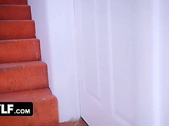 Grosser arsch, Grosse titten, Blasen, Geile alte tussi, Spermaladung, Milf, Natürlichen titten, Pov