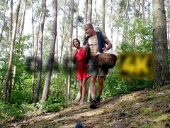 美人, 捕まる, 浮気者, 浮気する, チェコ, 爸, ヨーロピアン, アウトドア