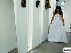 Small chinese bride donk ate by giant udders lezzy step-mother