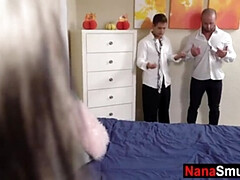 Grosse titten, Familie, Hardcore, Reif, Taboo, Flotter dreier