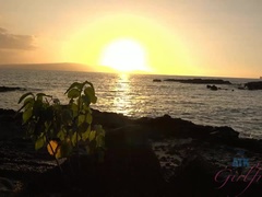 Пляж, Белье, От первого лица, Киски, Душ, Тощие, Сиськи, Игрушки