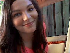 茶髪の, 車, カップル, イく瞬間, 顔射, 露出狂, 公共, 剃毛