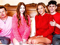 18 años, Culo grande, Verga grande, Mamada, Estilo perrito, Cuadrupleta, Tetas naturales, Tetas