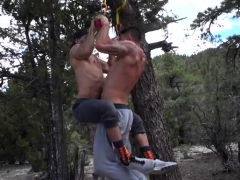 Big dick gay anal sex with creampie