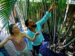 Blasen, Braunhaarige, Hundestellung, Handjob, Rasiert, Jungendliche (18+), Titten