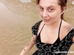 口内発射, イく瞬間, 母, アウトドア, 小柄, 公共