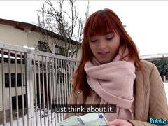 Public Agent - German Redhead Loves Knob 1 - Anny Aurora