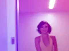 フェラチオ, 捕まる, 着衣女と全裸男, 衣服着たままセックス, なめる, いじめ, ティーン, オッパイの