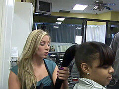 Malia Kelly Gets torn up By A big black cock At Her Hair parlor