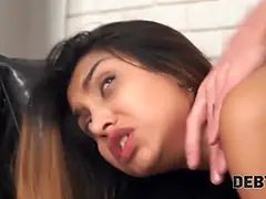 Debt4k. agent is prepared to forget about Roxy Lips debts after pasionate porno