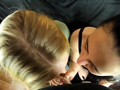 POV Threesome Blowjob - Behind The Scenes