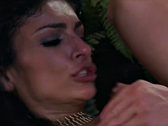 Incredibly HOT big-tit Indian brunette babe fucks big-dick