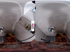 Spicy vixen soul-stirring VR sex movie