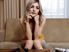 18 jahre, Grosser arsch, Blondine, Dildo, Fingern, Masturbation, Solo, Jungendliche (18+)