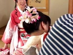 Asiático, Morena, Corrida, Grupo, Pajear, Hd, Japonés
