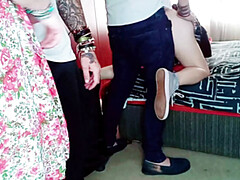 Enthousiasteling, Biseksueel, Lul, Groep, Huisgemaakt, Rijpe lesbienne, Orgie, Swinger