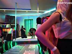 Blasen, Gruppe, Hardcore, Party, Öffentlich, Flotter dreier