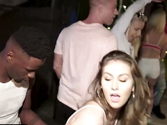 Большие сиськи, Буккаке, Колледж, Рогоносцы, Член, Немки, Студентка, Втроем