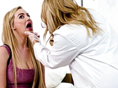 Anal, Tetas grandes, Rubia, Lesbiana, Masturbación, Afeitado, Medias largas, Tetas