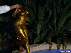 素人, ぽっちゃり, デカ尻, デカパイ, フェラチオ, 黒人, 顔射, タトゥー