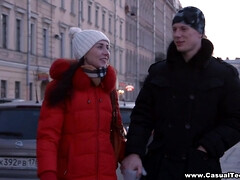 Pijpbeurt, Bruinharig, Natuurlijke tieten, Kut duiken, Geschoren, Mager, Tiener, Tieten likken