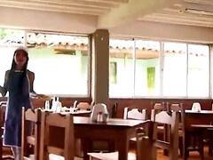 Hd, Latijnse vrouw, Schreeuwen, Mager, Tieten likken